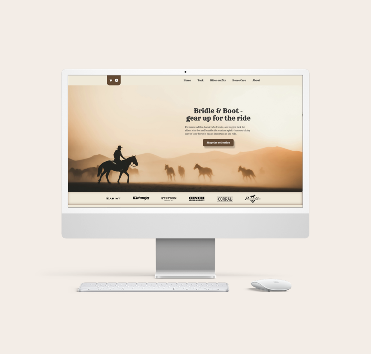 Bridle&Boot mockups