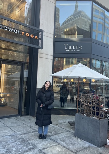 Photo taken during my visit to Tatte Bakery in Boston